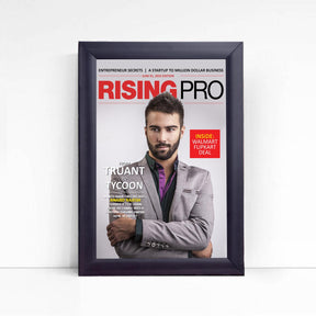 Rising Pro Personalised Magazine Cover