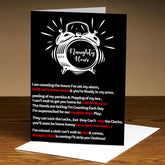 Naughty Hour Personalised Greeting Card