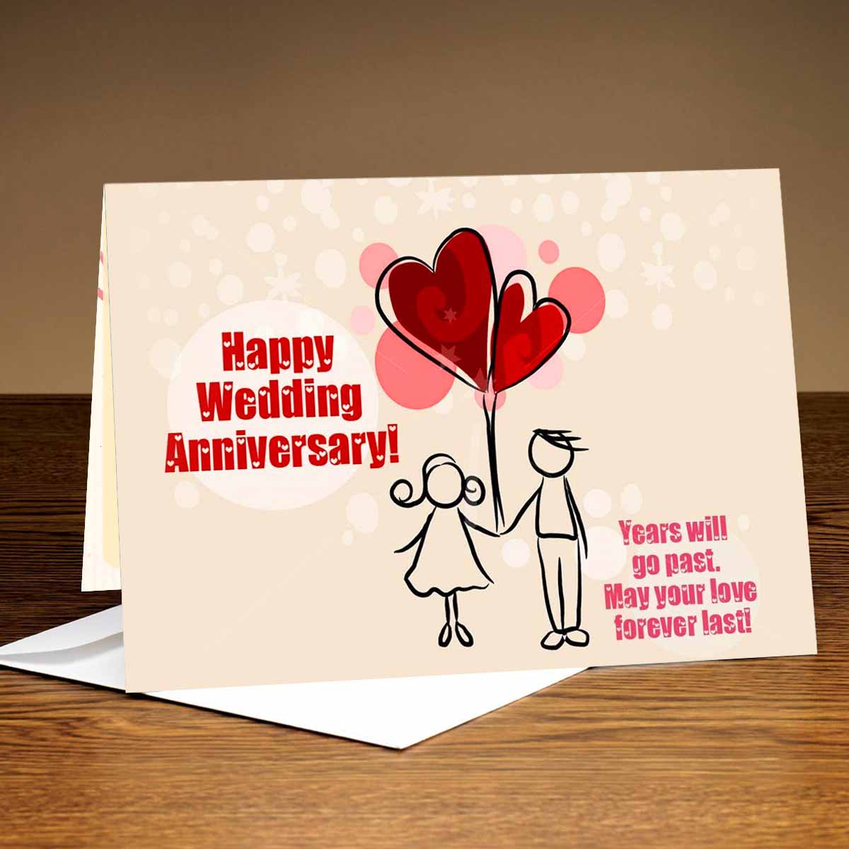 May Your Love Forever Past Greeting Card-1