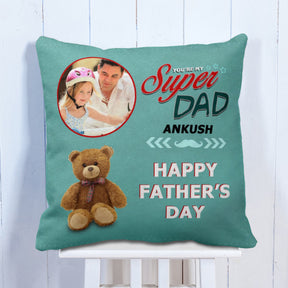 Super Dad Personalised Cushion