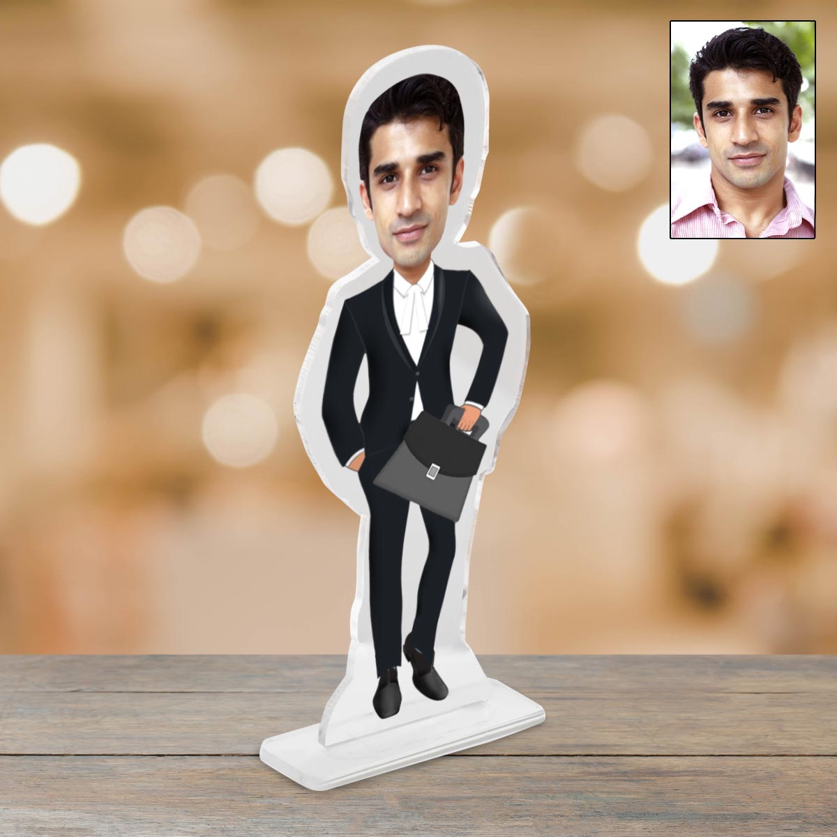 Personalised Lawyer Picture Stand-2
