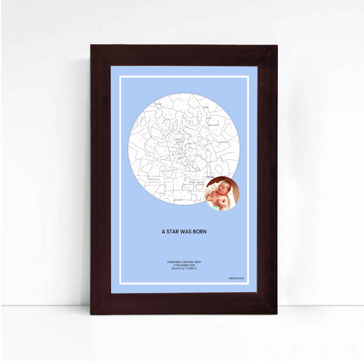 Personalized Sky Star Map For a Special Moment - Baby Boy