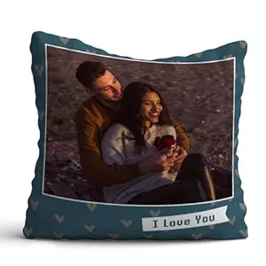 Personalised Love You Cushion For Girlfriend