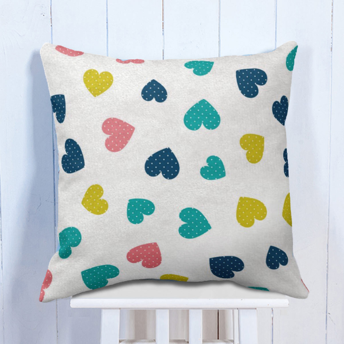 Polka Heart Cushion Gift For Couple 5