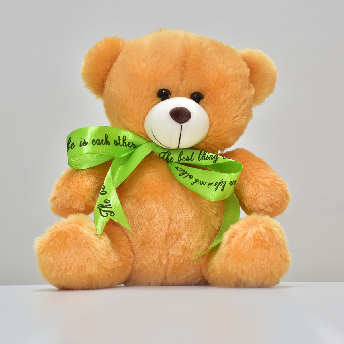 Bear Love With Personalised Bow Teddy Bear for Couple