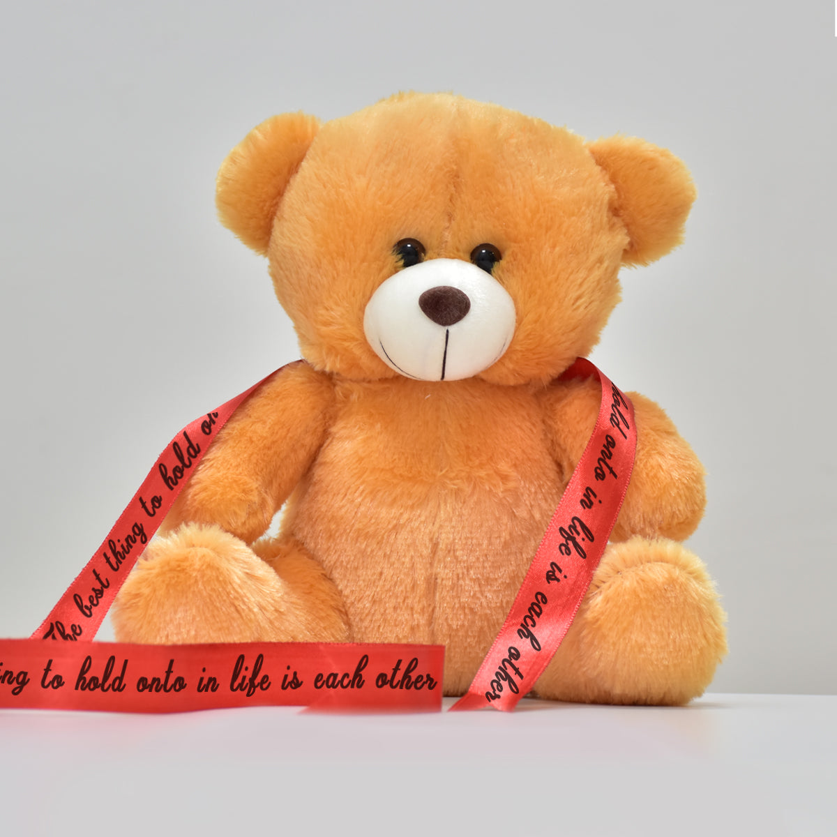 Bear Love With Personalised Bow Teddy Bear for Couple 8