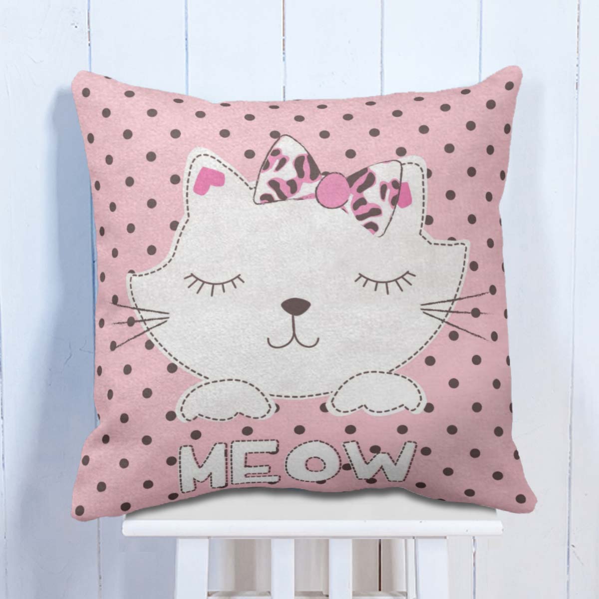 Kitty Meow Cushion