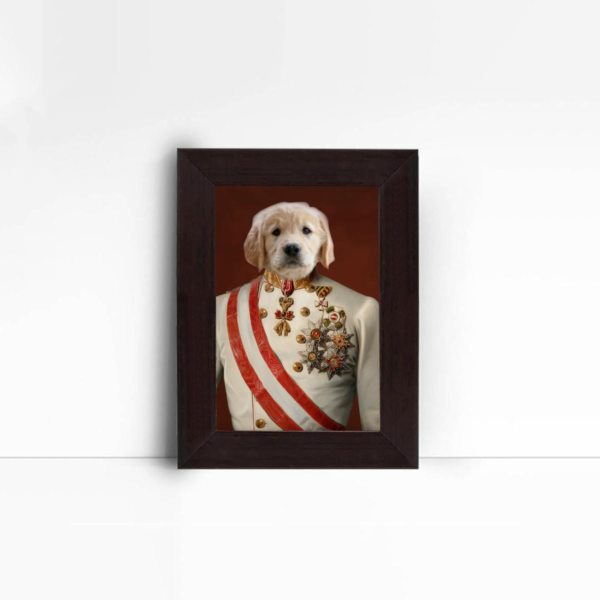 The Admiral Pet Digital Portrait Photo Frame