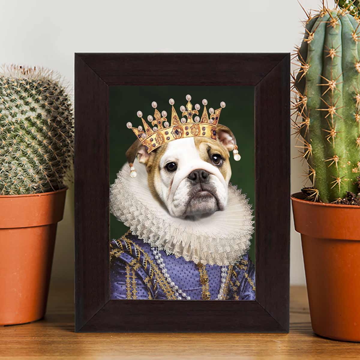The Royal King Pet Digital Portrait Photo Frame