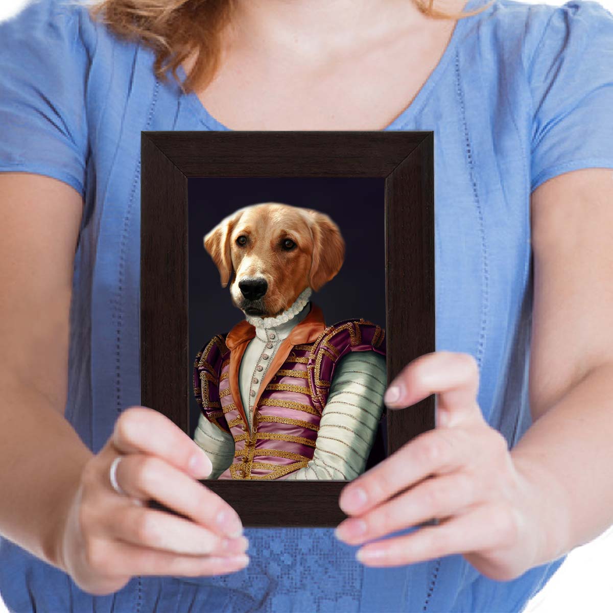The Prince Pet Digital Portrait Photo Frame