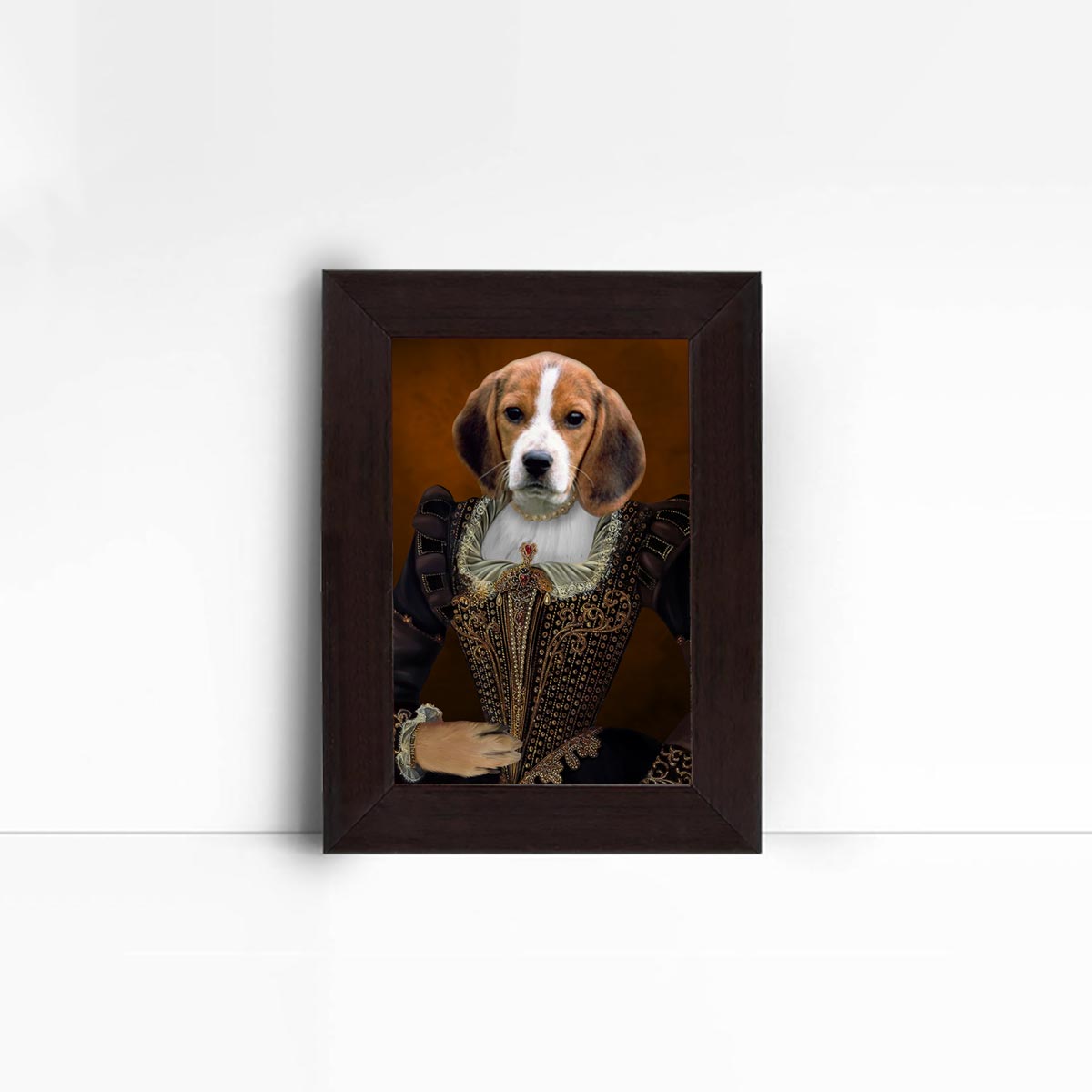 Lady Ruby Pet Digital Portrait Photo Frame