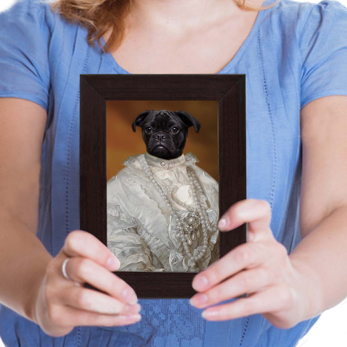 Beautiful Godmother Pet Digital Portrait Photo Frame