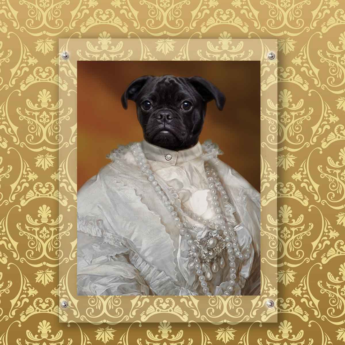 Beautiful Godmother Pet Digital Portrait Photo Frame