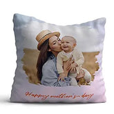 Personalized Happy Mother's Day Photo Cushion for Mom