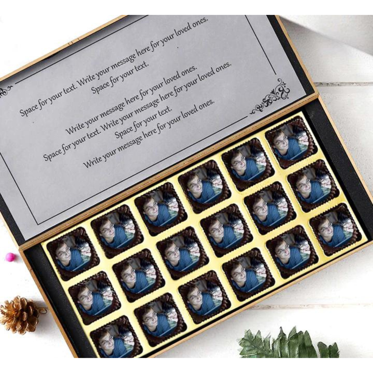 Personalized Happy Father's Day Chocolates Gift Box For Dad 4