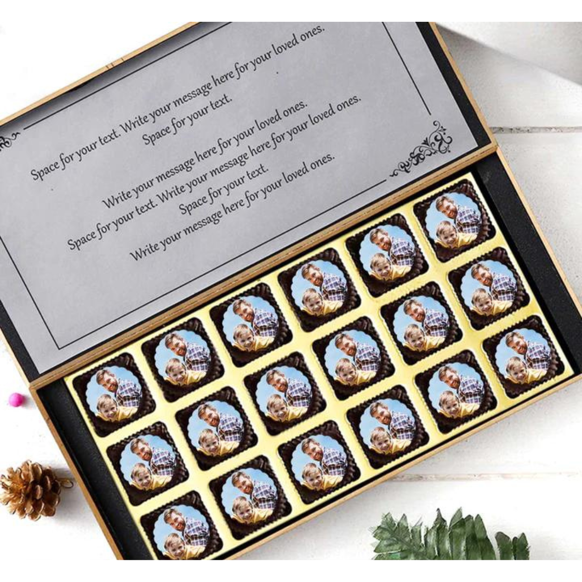 Customized Happy Father's Day Choco Chocolates For Dad 4