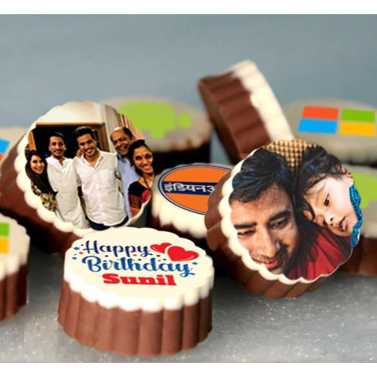 Personalized Best Dad Ever Choco Gift For Father's Day 5
