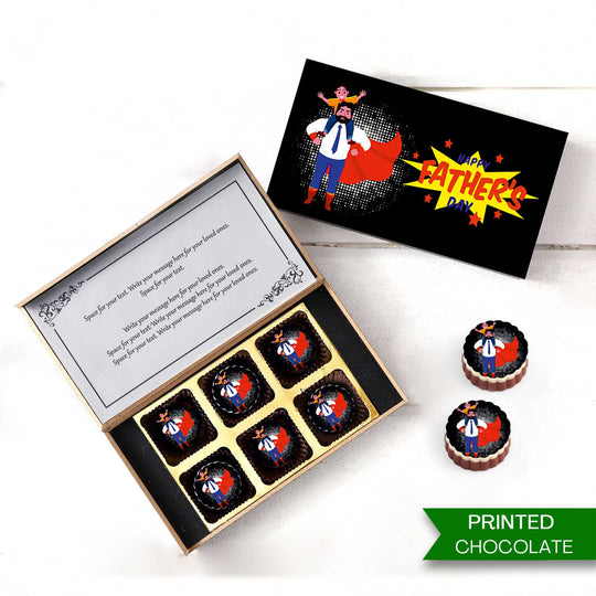 Personalized Cute Photo Chocolate Gift For Father's Day 1