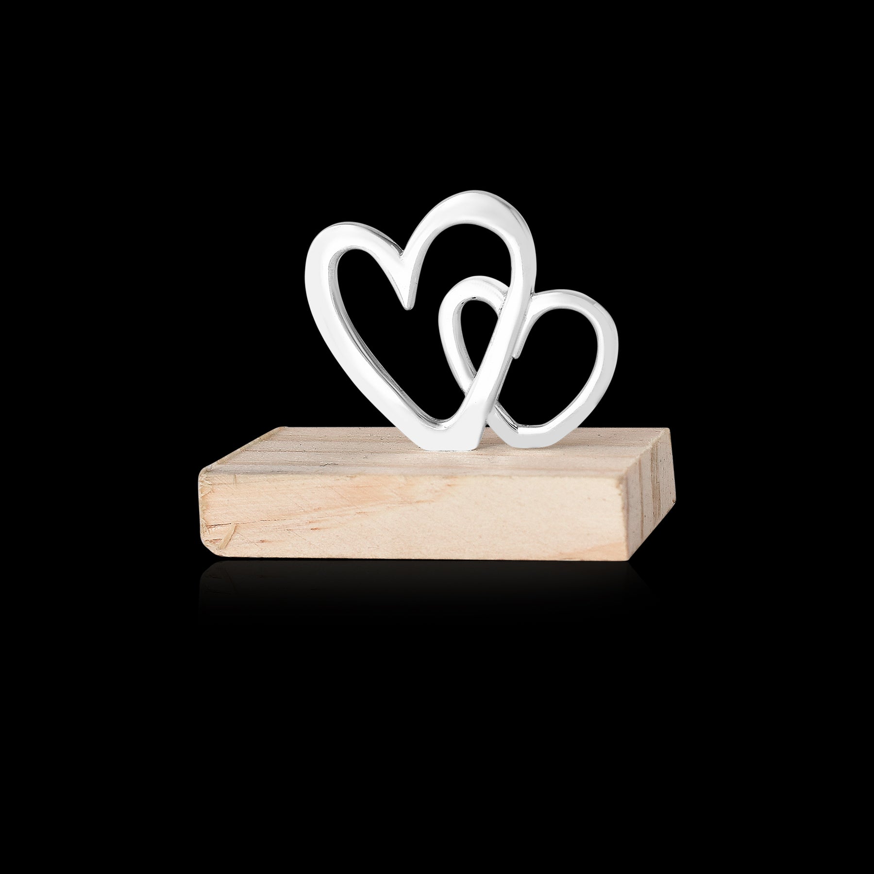 Dual Heart Couple Love Decor-5