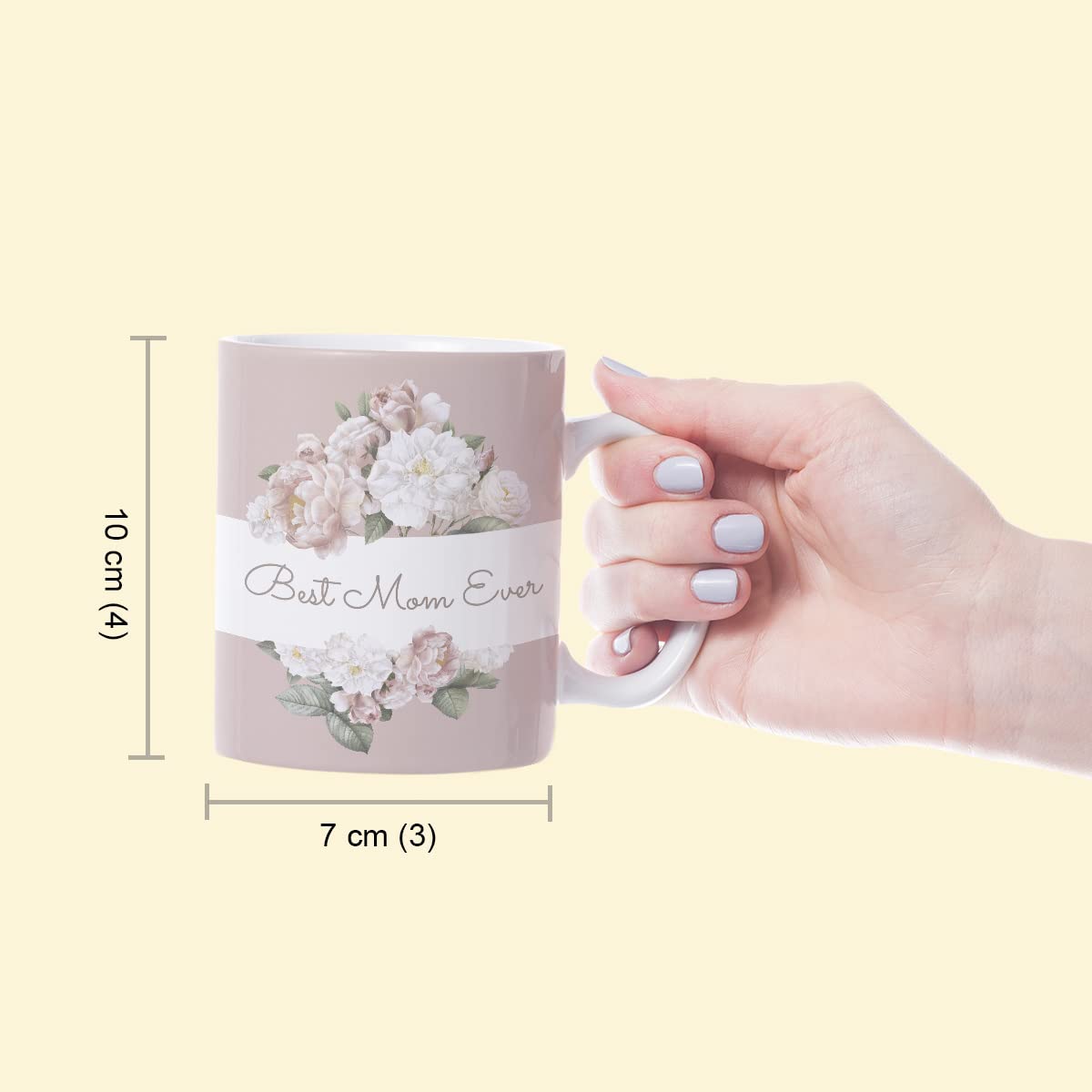 Best Mom Ever Printed Ceramic Coffee Mug Gift For Mother's Day