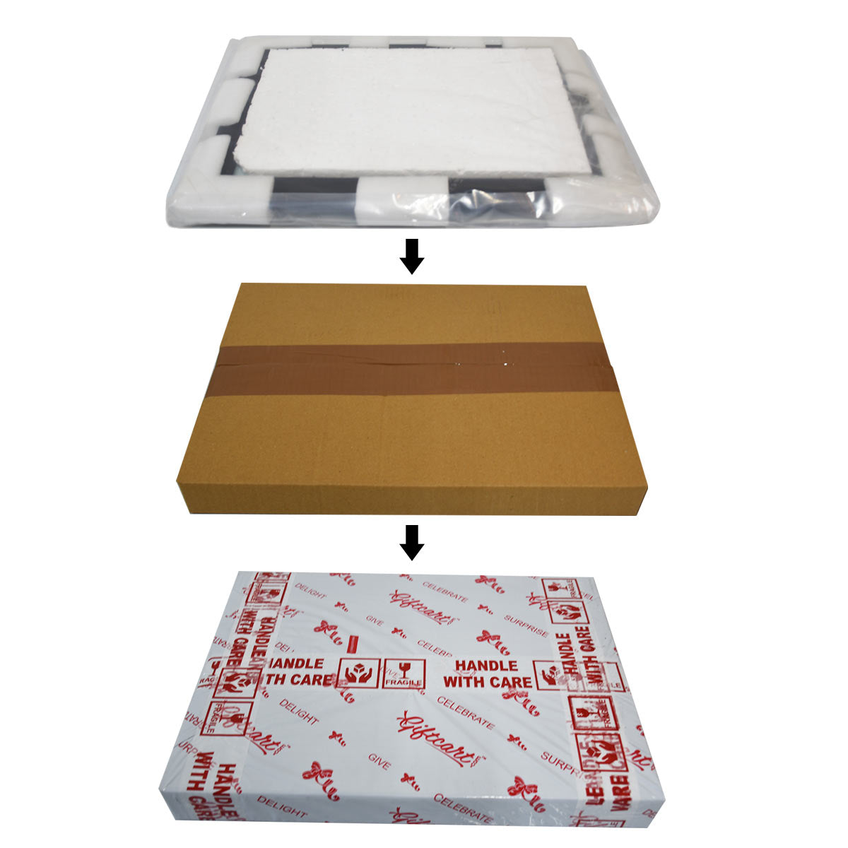 Live More Worry Less Wall Poster Frame