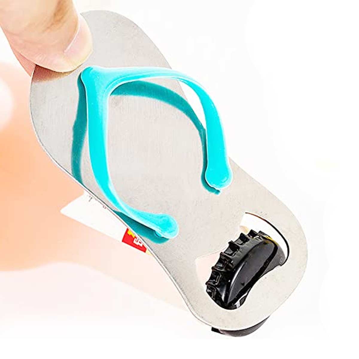 Flip Flop Shaped Metal Bottle Opener