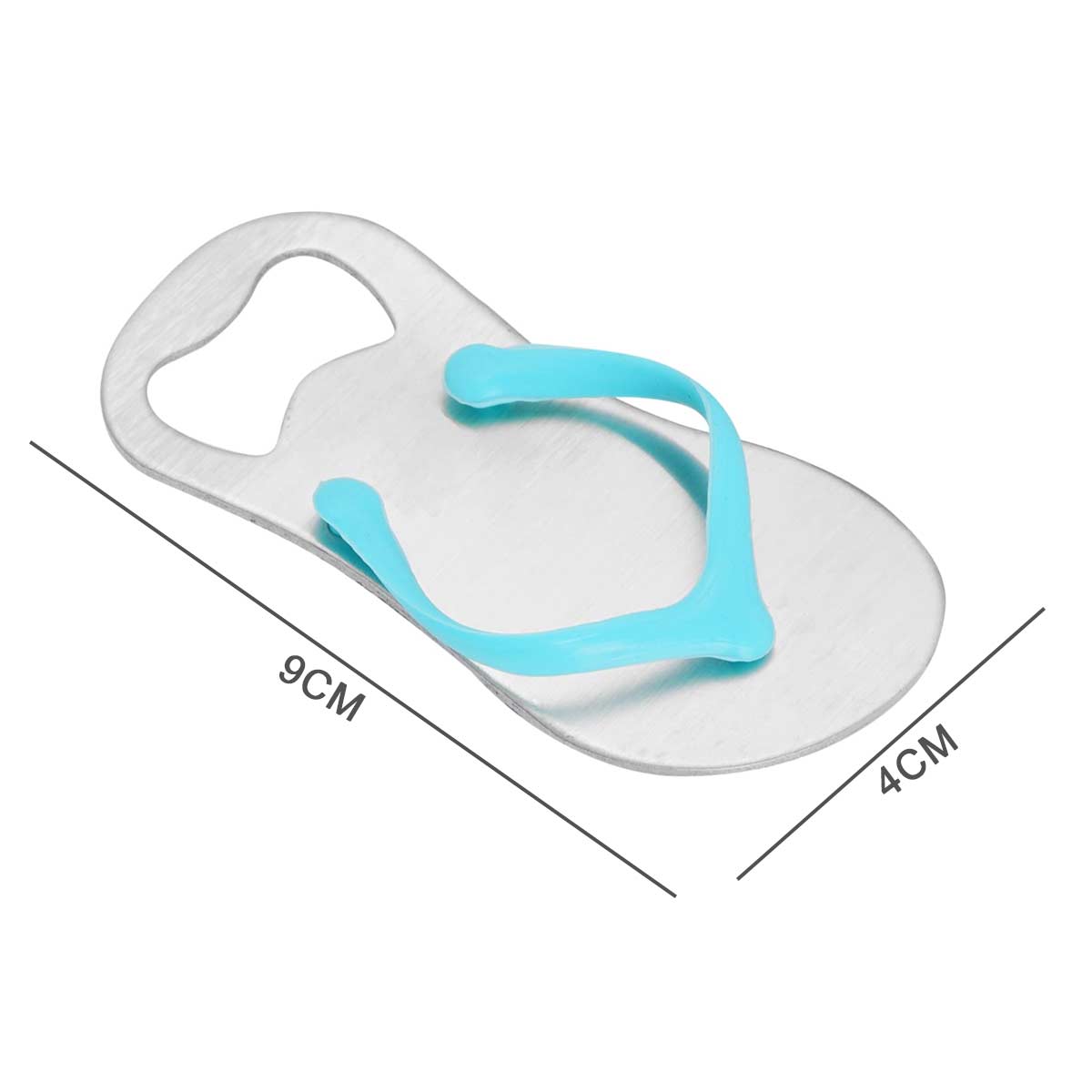 Flip Flop Shaped Metal Bottle Opener