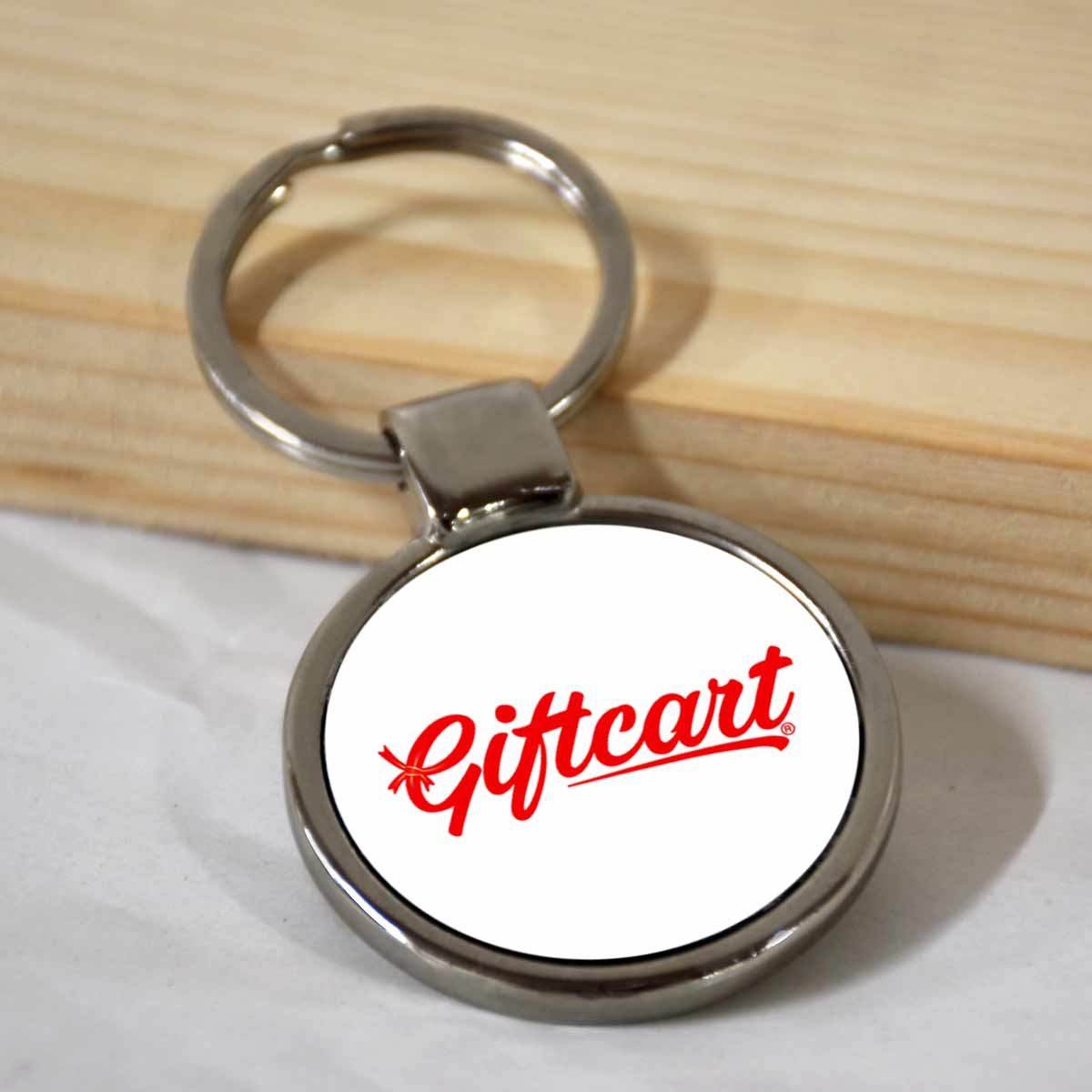 Personalized Round Metal Keychain (Bulk/Corporate Orders Only)