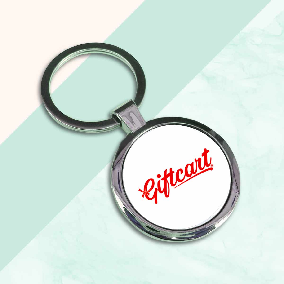 Personalized Round Metal Keychain (Bulk/Corporate Orders Only)