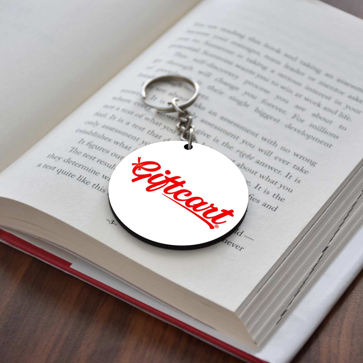 Personalised Round MDF Keychain (Bulk/Corporate Orders Only)