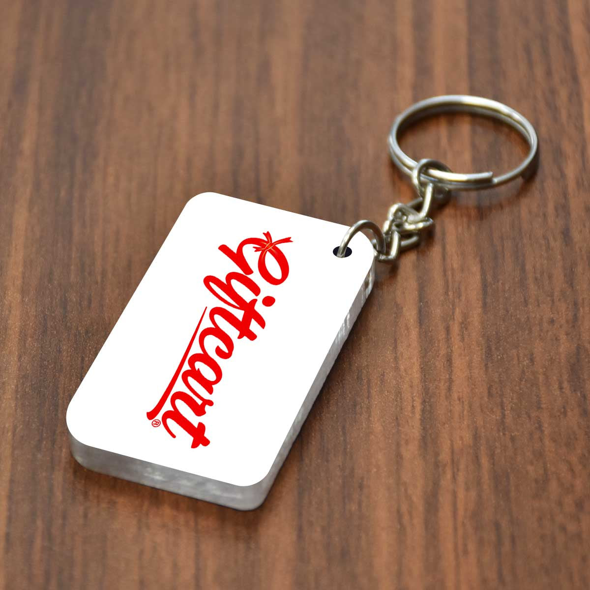 Personalised Rectangle Acrylic Keychain (Bulk/Corporate Orders Only)