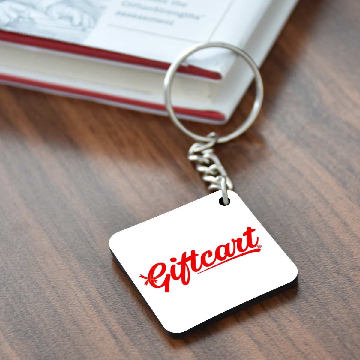 Personalised Square MDF Keychain (Bulk/Corporate Orders Only)