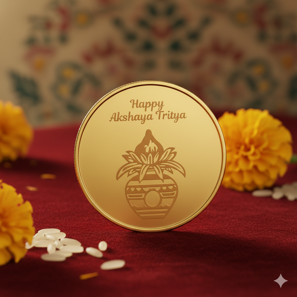 Gold Coin Auspiciuos Day