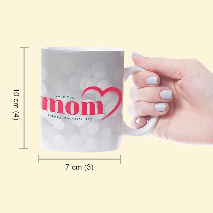 Love You Mom Coffee Mug Gift For Mother’s Day