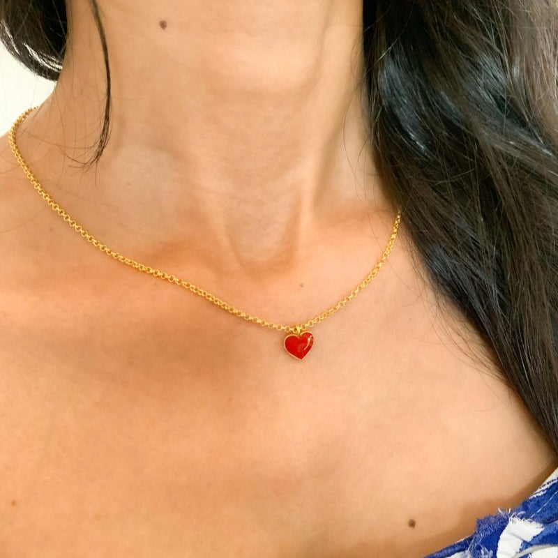 Mini Heart Necklace