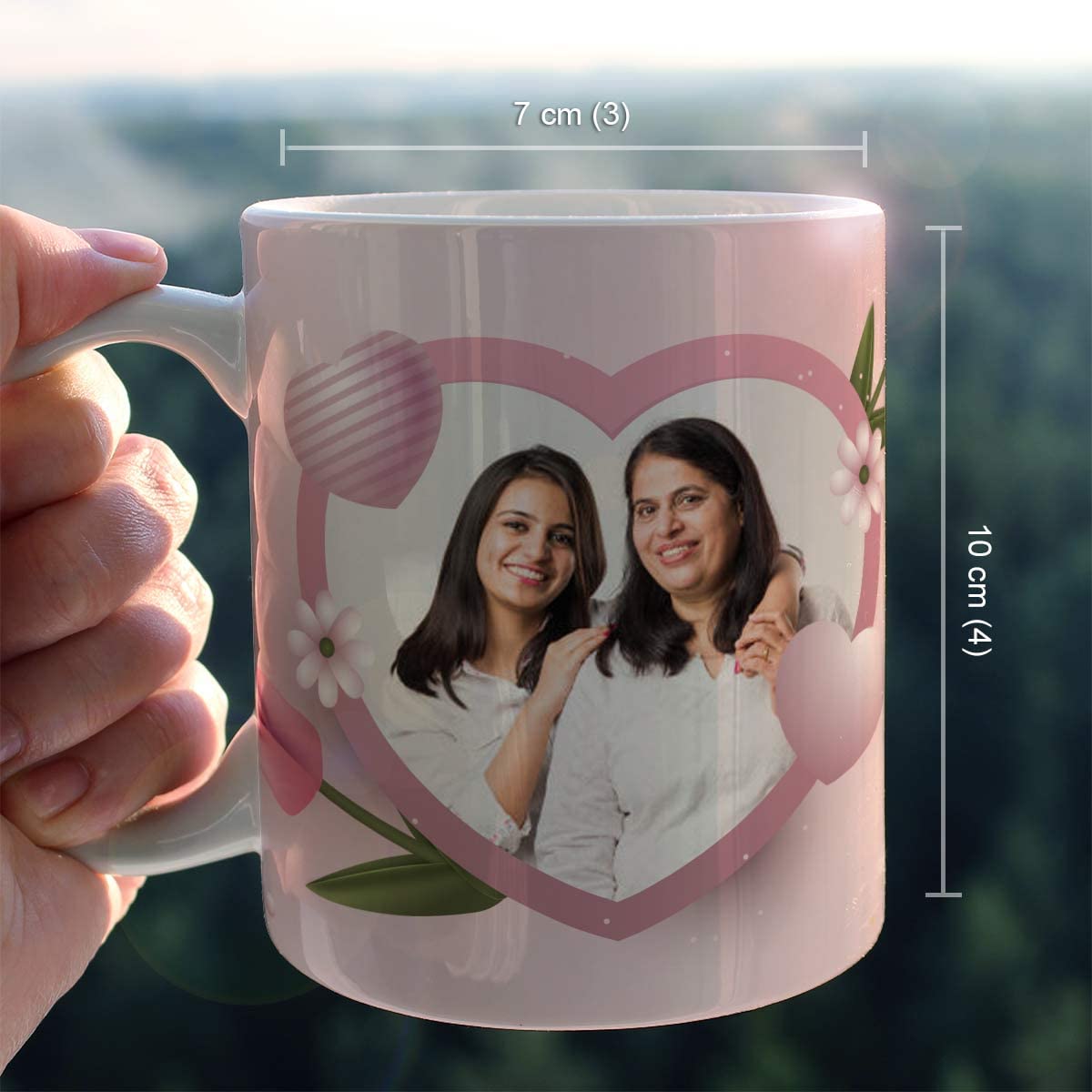 Personalized Forever Moments Ceramic Coffee Mug Gift For Mom