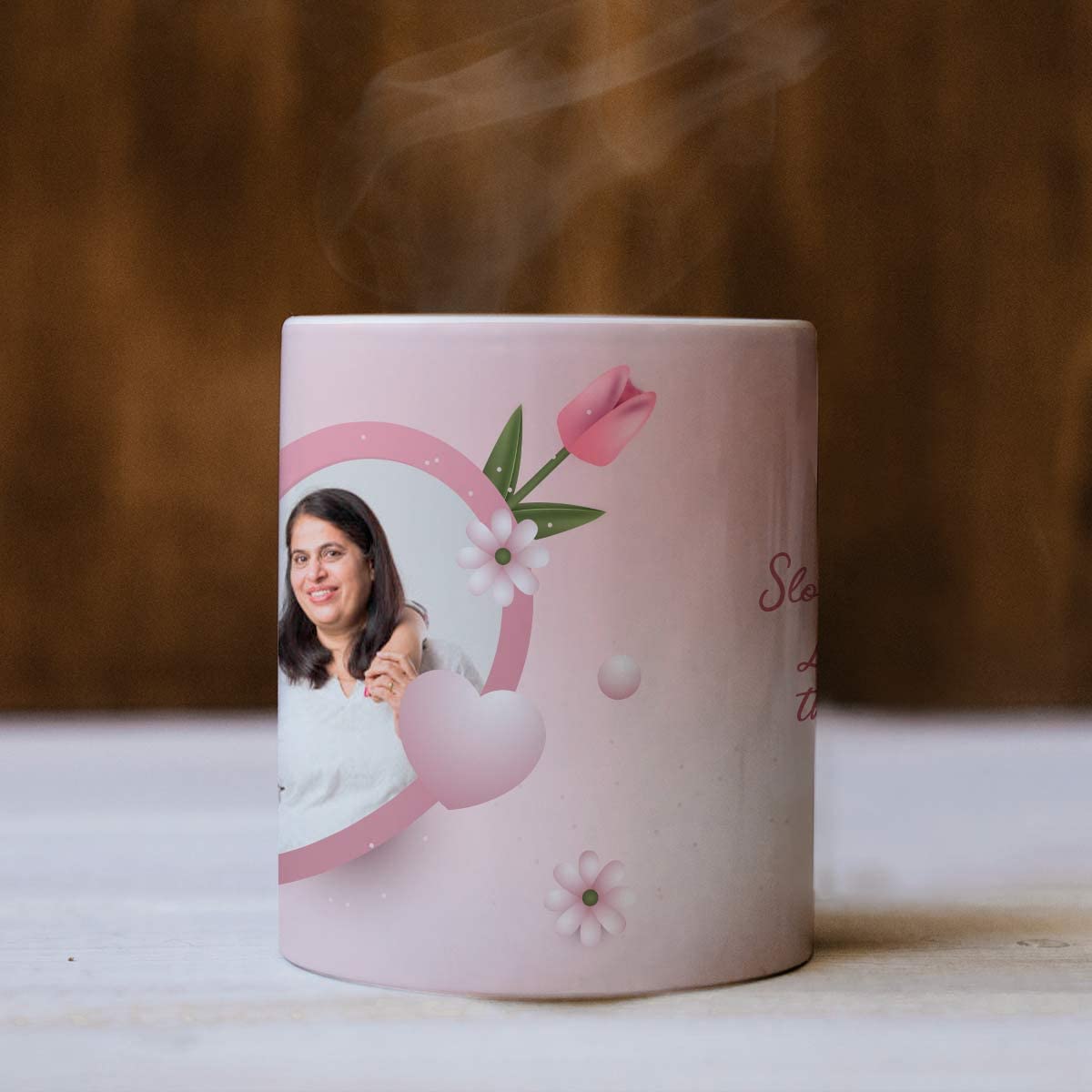 Personalized Forever Moments Ceramic Coffee Mug Gift For Mom