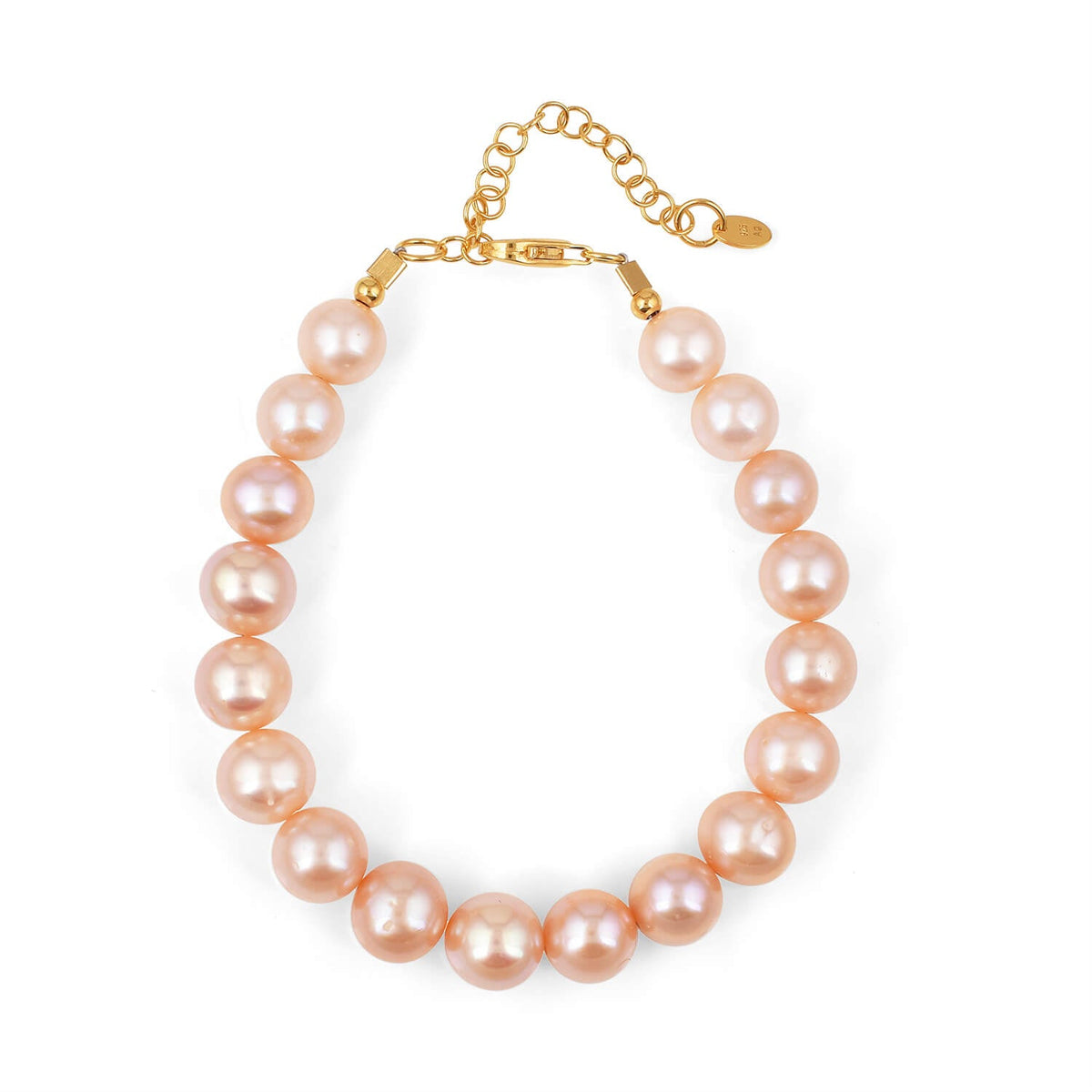 Rose Gold Pearls Bracelet-2