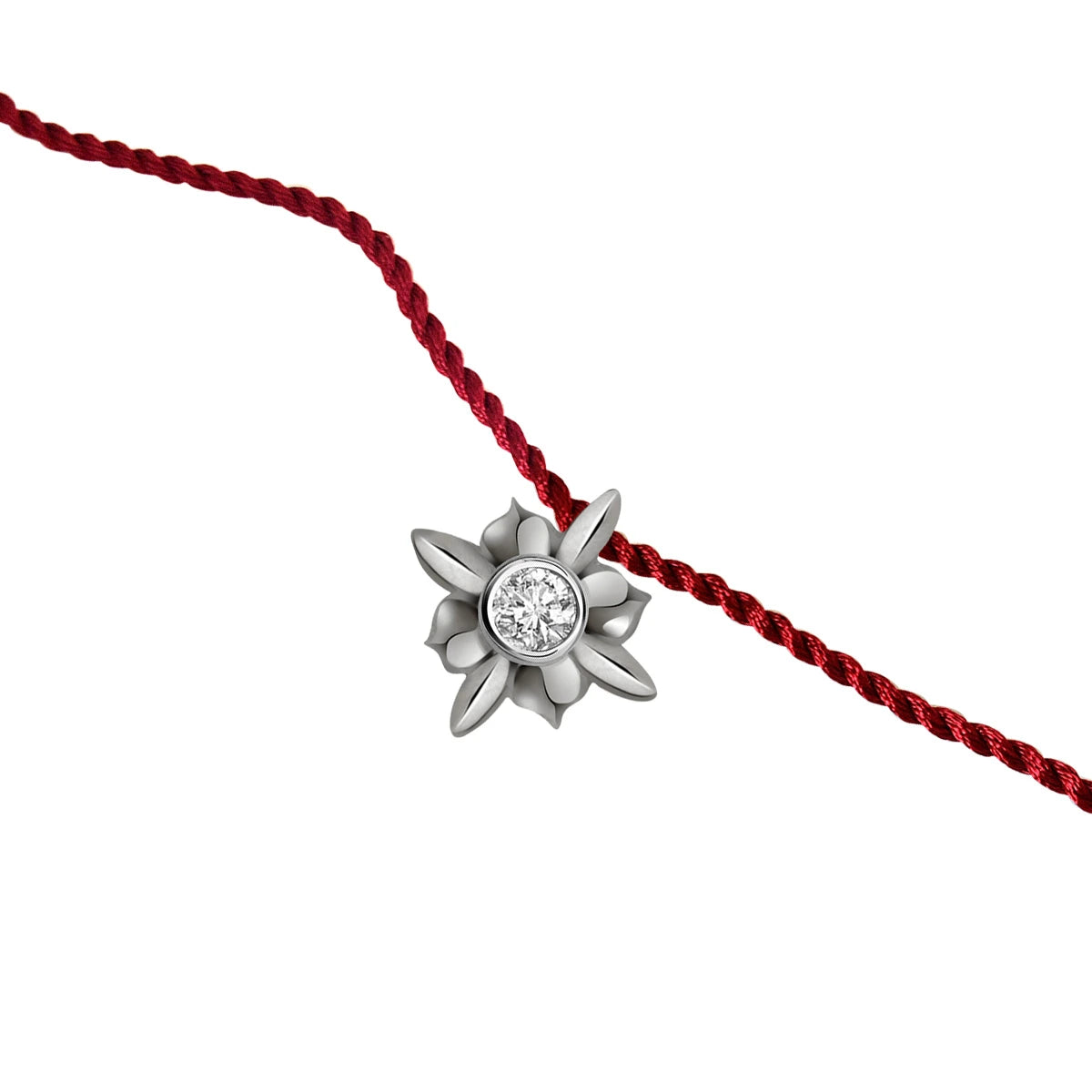 Clusters of Stars Sterling Silver Rakhi for Brothers-1