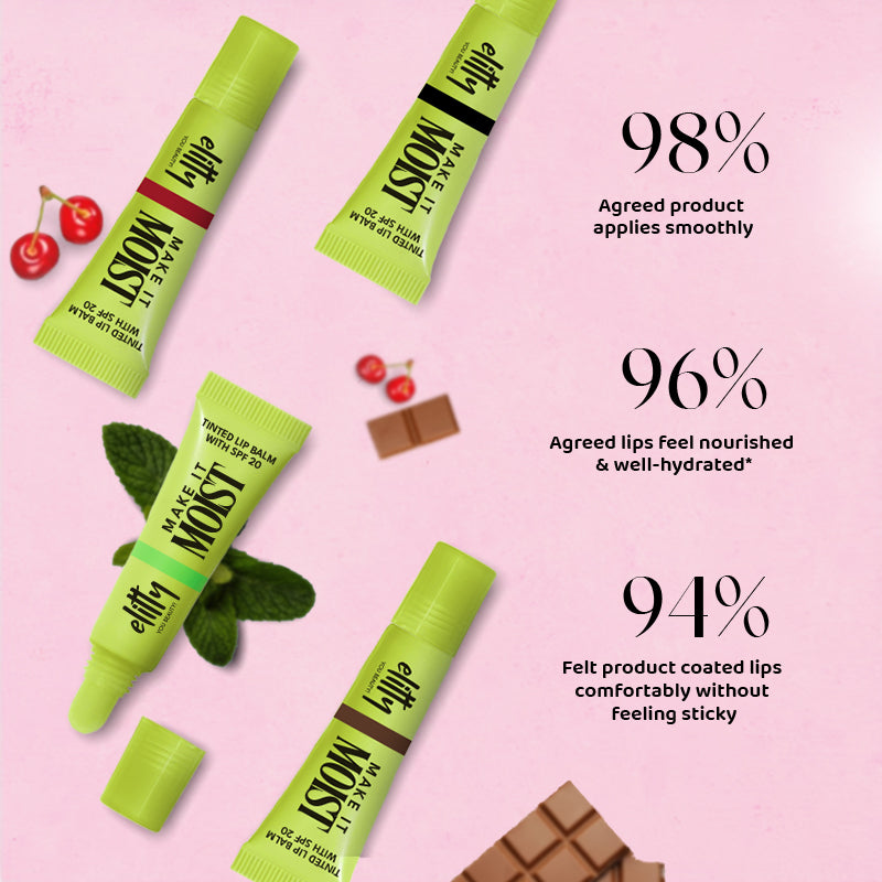 Elitty Slayberry Lip Balm Combo (Pack of 4)