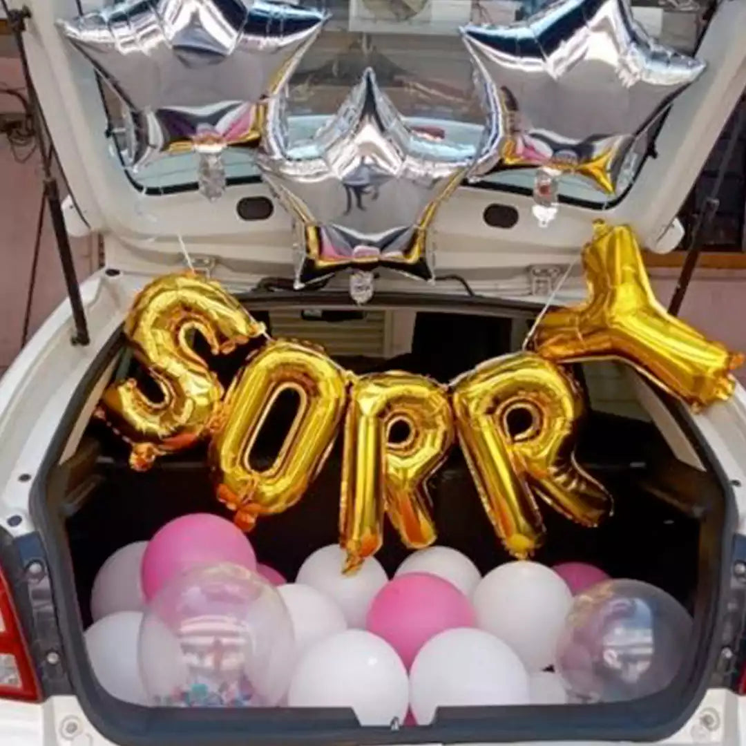 Starry Sorry- Car Trunk Decor