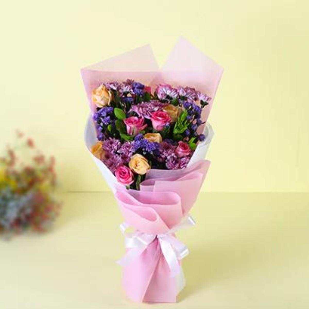 Colourful Bouquet Of Mixed Flowers