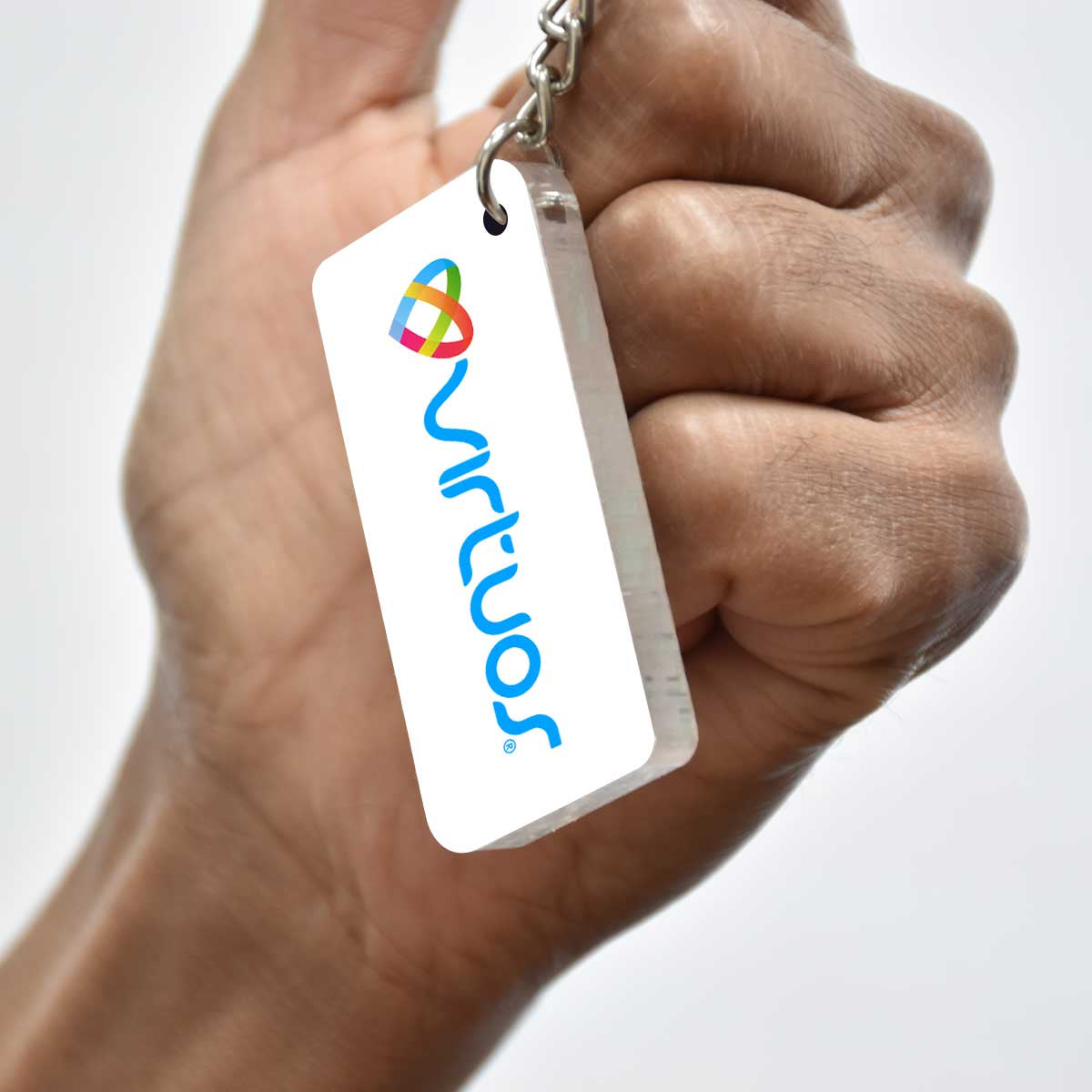 Personalised Rectangle Acrylic Keychain (Bulk/Corporate Orders Only)