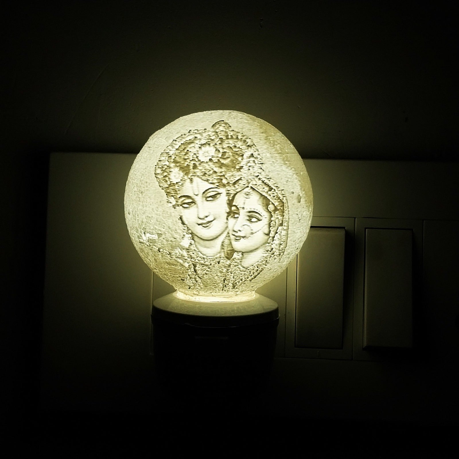 Personalised Baby Moon Lamp Night Lamp