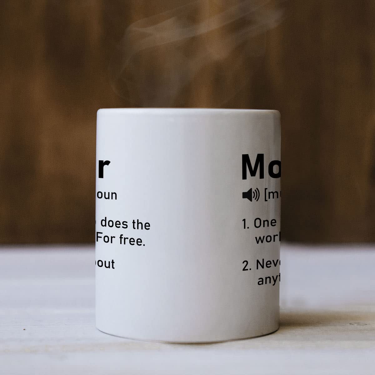 Mother – Noun Printed Ceramic Coffee Mug Gift For Mom