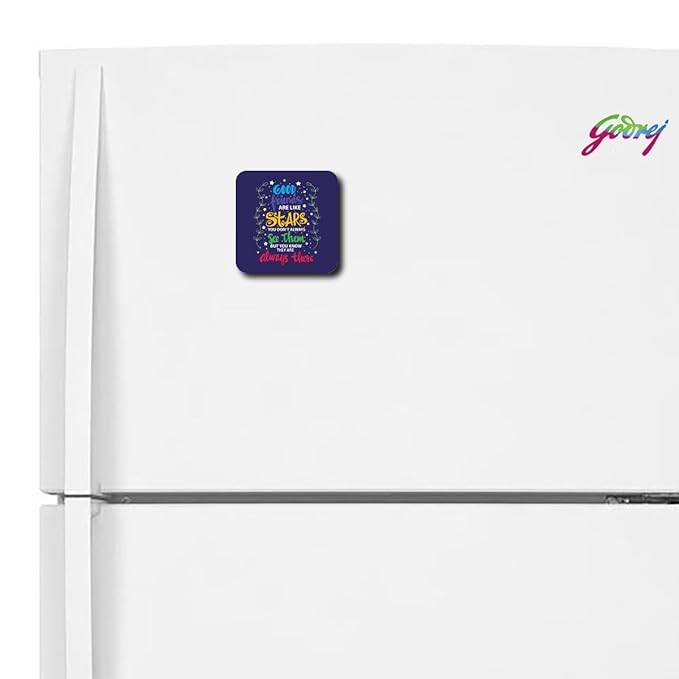 Good Friends are Like Stars Fridge Magnet-2