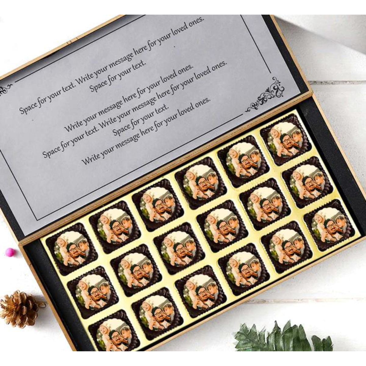 Customized I Love My Dad Chocolates Box Gift For Father's Day 4