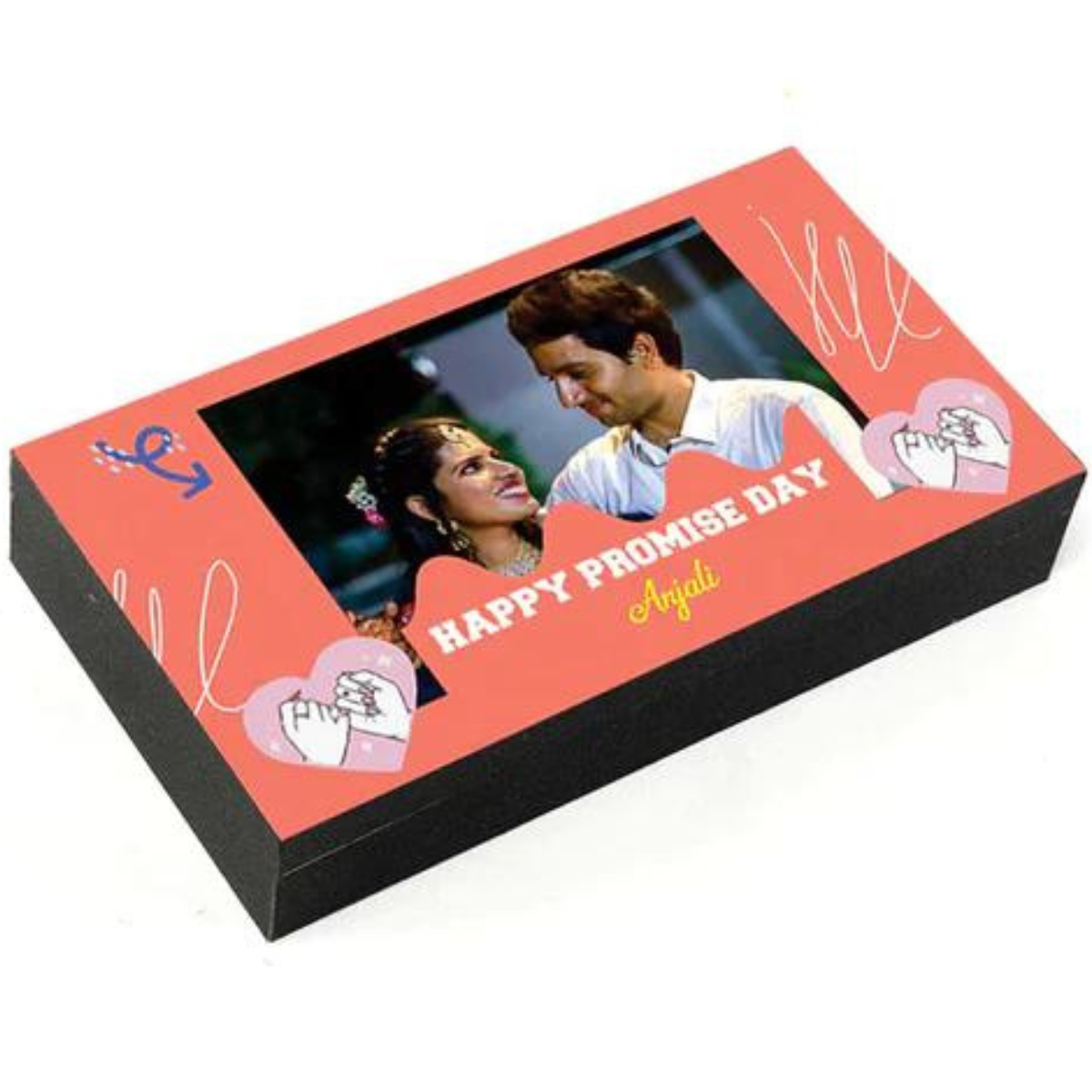 Luxury Promise Day Personalised Photo Chocolate