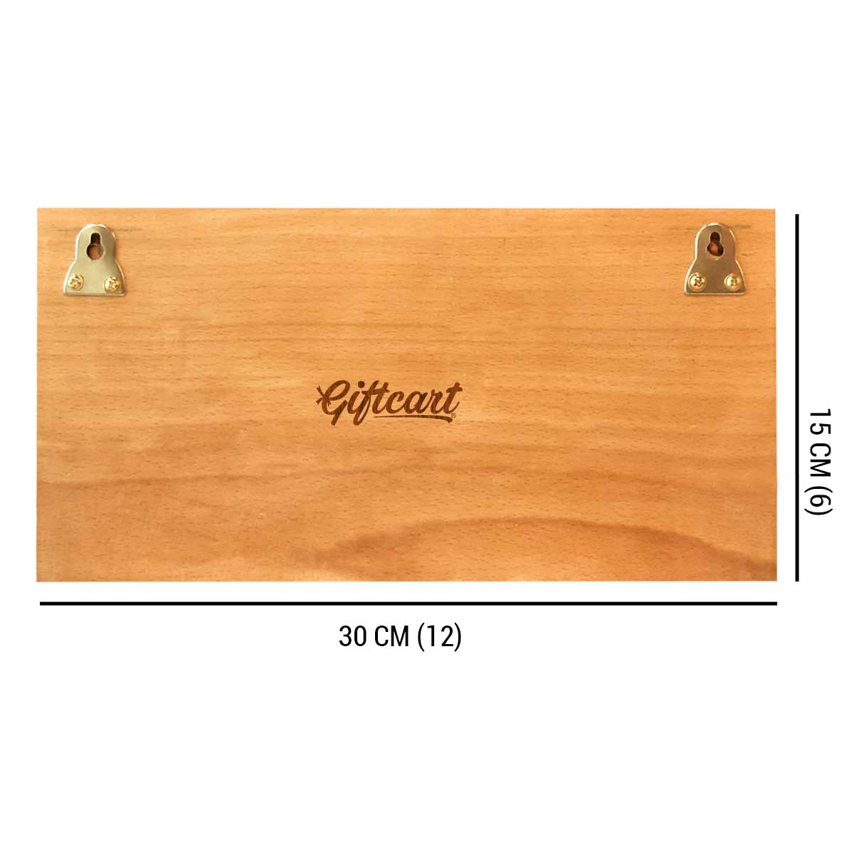 Persoanlized Wooden Engraved Name Plate for Home