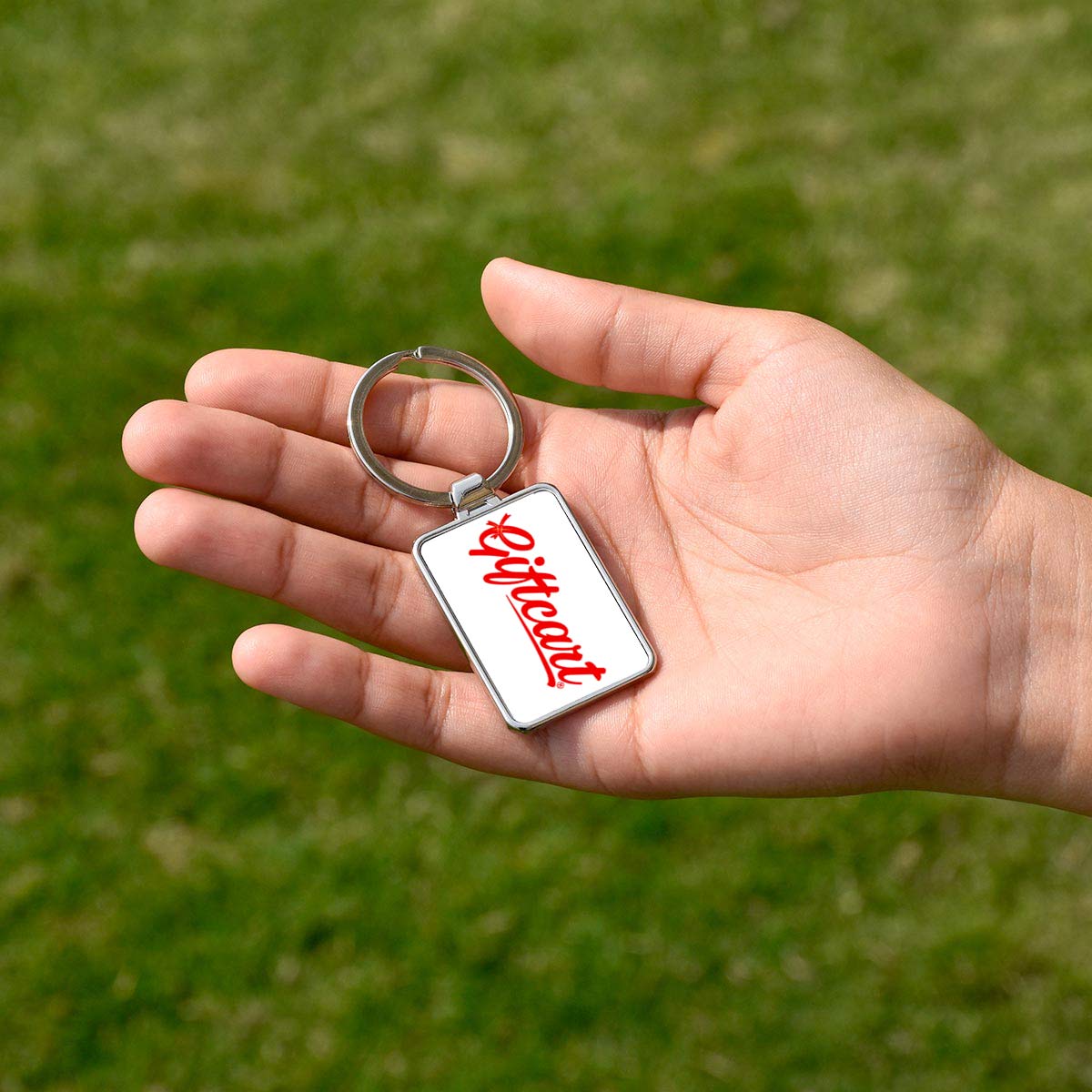 Rectangle Metal Keychain (Bulk/Corporate Orders Only)